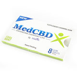 MedCBDX: CBD Gum 8-Pack (80mg CBD)
